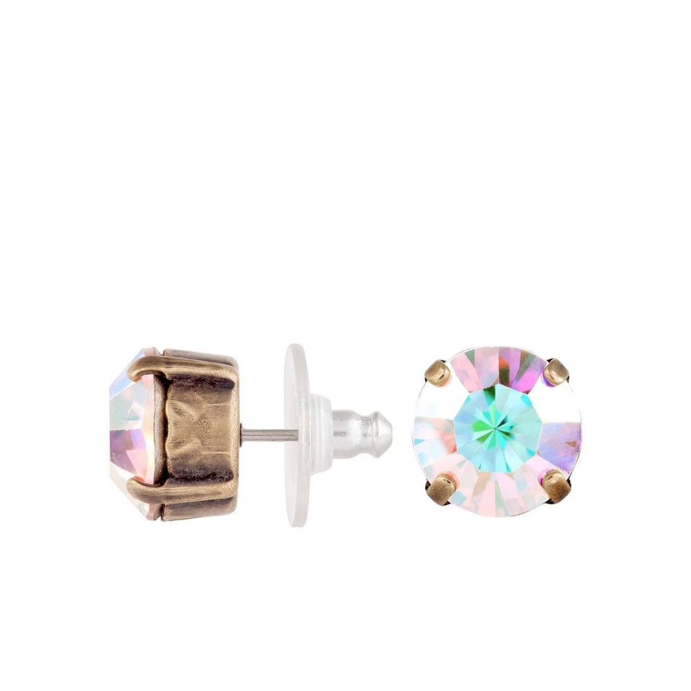 Loren Hope Kaylee Studs in Iridescent (Antique Gold)